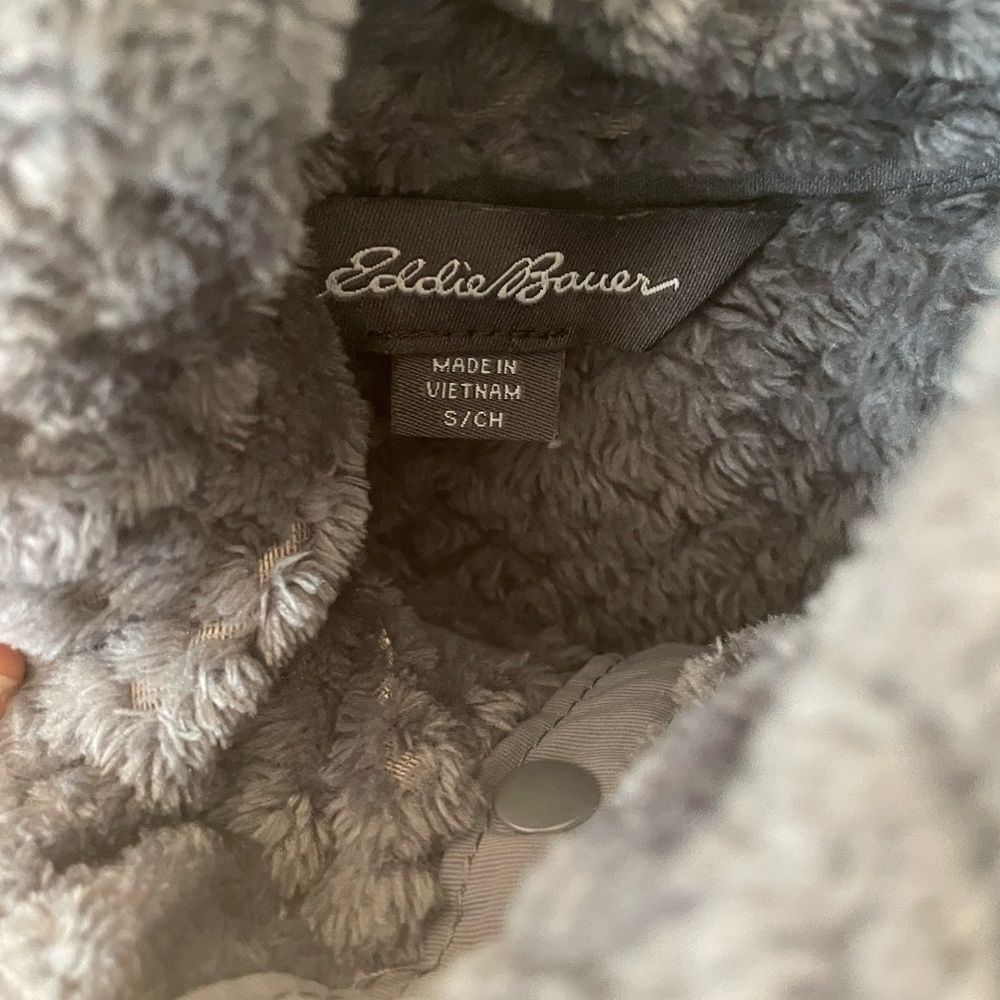 Eddie Bauer Super Soft Button Up Pullover - image 2